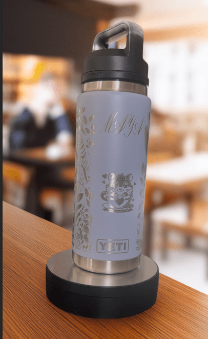 Animal Paradise Personalized YETI Rambler | Game Day Football Apparel | LNS Laser Engraver Designer LLC