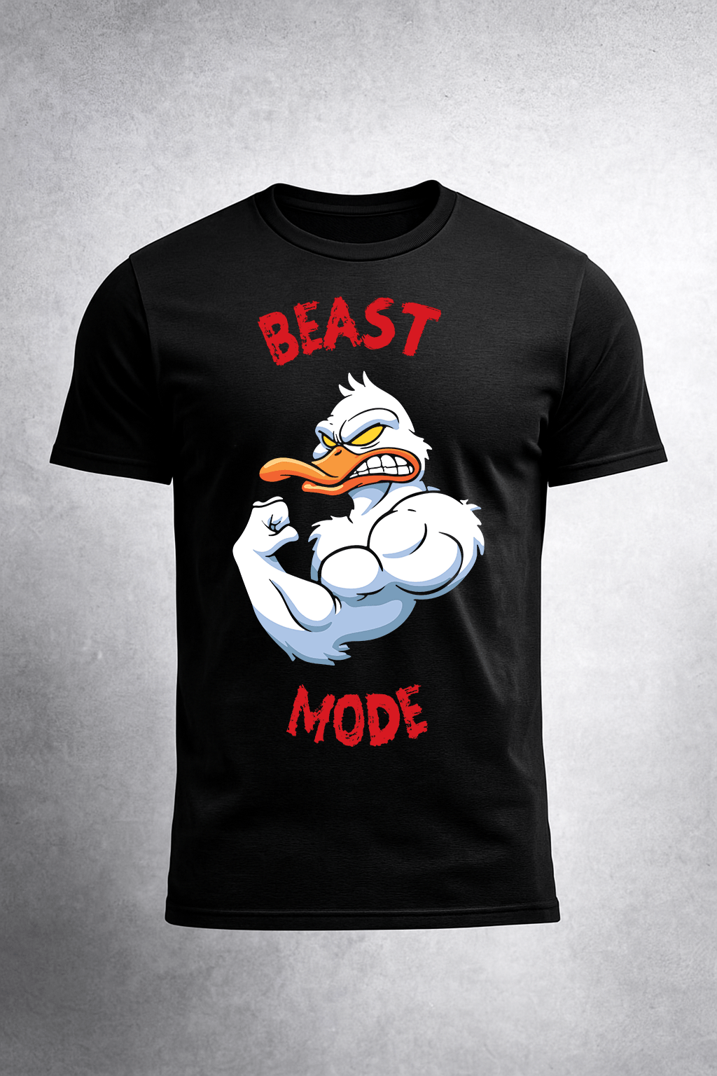 Beast Mode Duck Tee | Game Day Football Apparel | LNS Laser Engraver Designer LLC