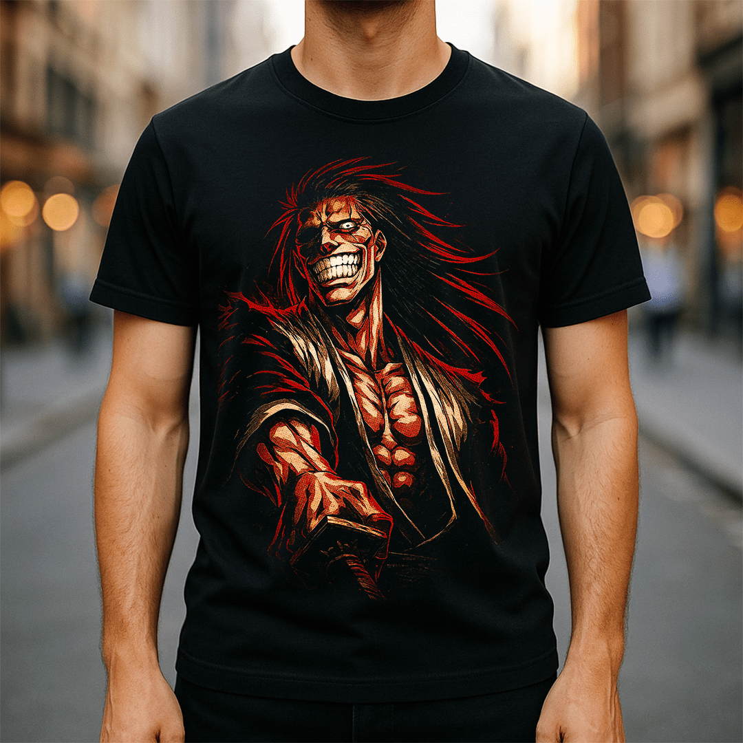 Bloodlust Samurai Tee | Game Day Football Apparel | LNS Laser Engraver Designer LLC