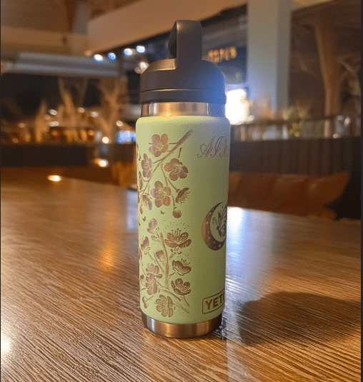 Botanic Personalized YETI Rambler | Game Day Football Apparel | LNS Laser Engraver Designer LLC
