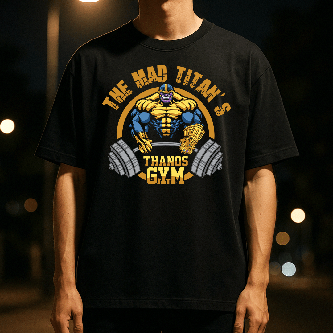 Cosmic Overlord Gym Tee | Game Day Football Apparel | LNS Laser Engraver Designer LLC