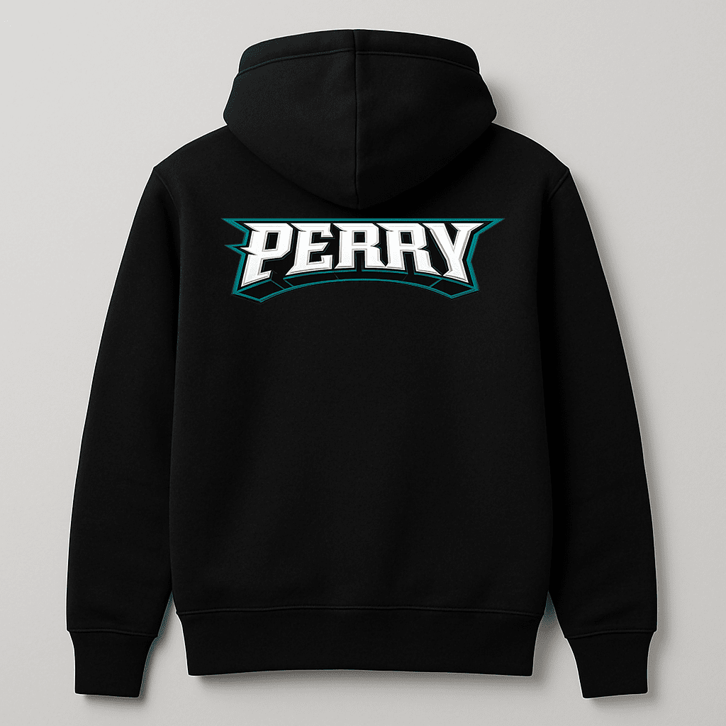 Custom Fan - Style Eagle Hoodie with Name | Game Day Football Apparel | LNS Laser Engraver Designer LLC