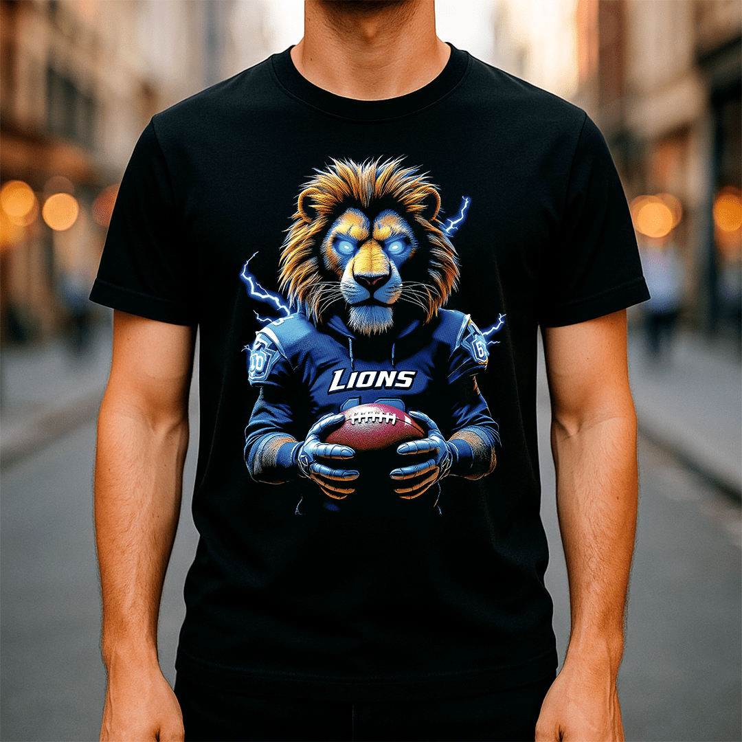 Detroit | Game Day Football Apparel | LNS Laser Engraver Designer LLC