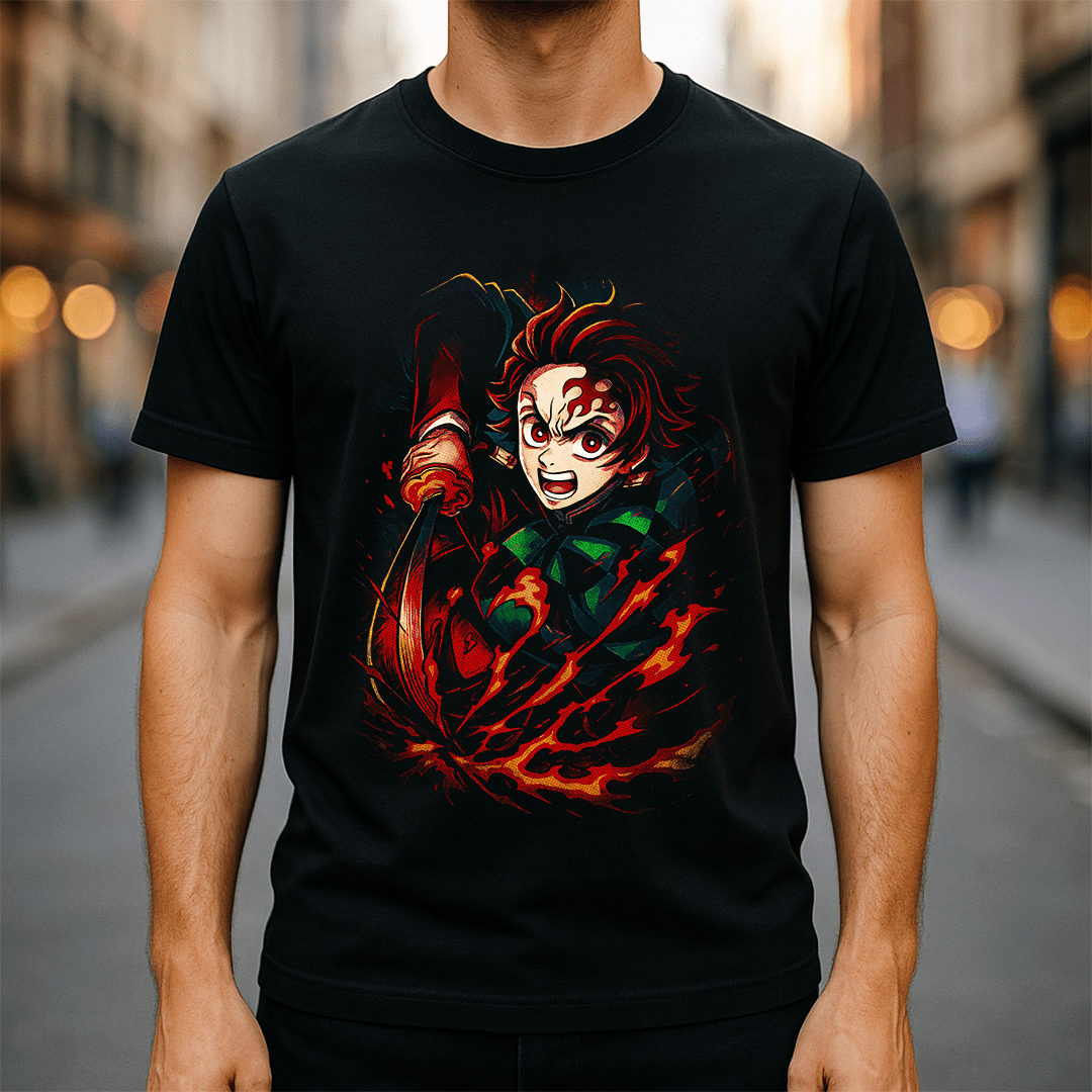 Flame Strike Hero Tee | Game Day Football Apparel | LNS Laser Engraver Designer LLC