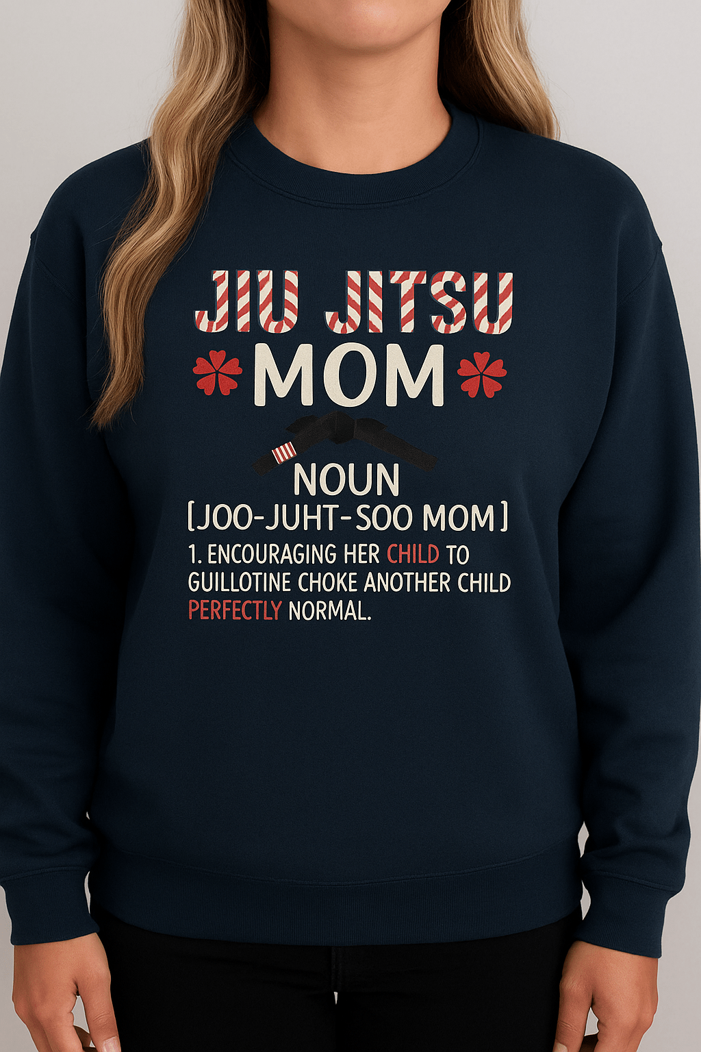 Funny Jiu - Jitsu Mom Noun Definition | Game Day Football Apparel | LNS Laser Engraver Designer LLC