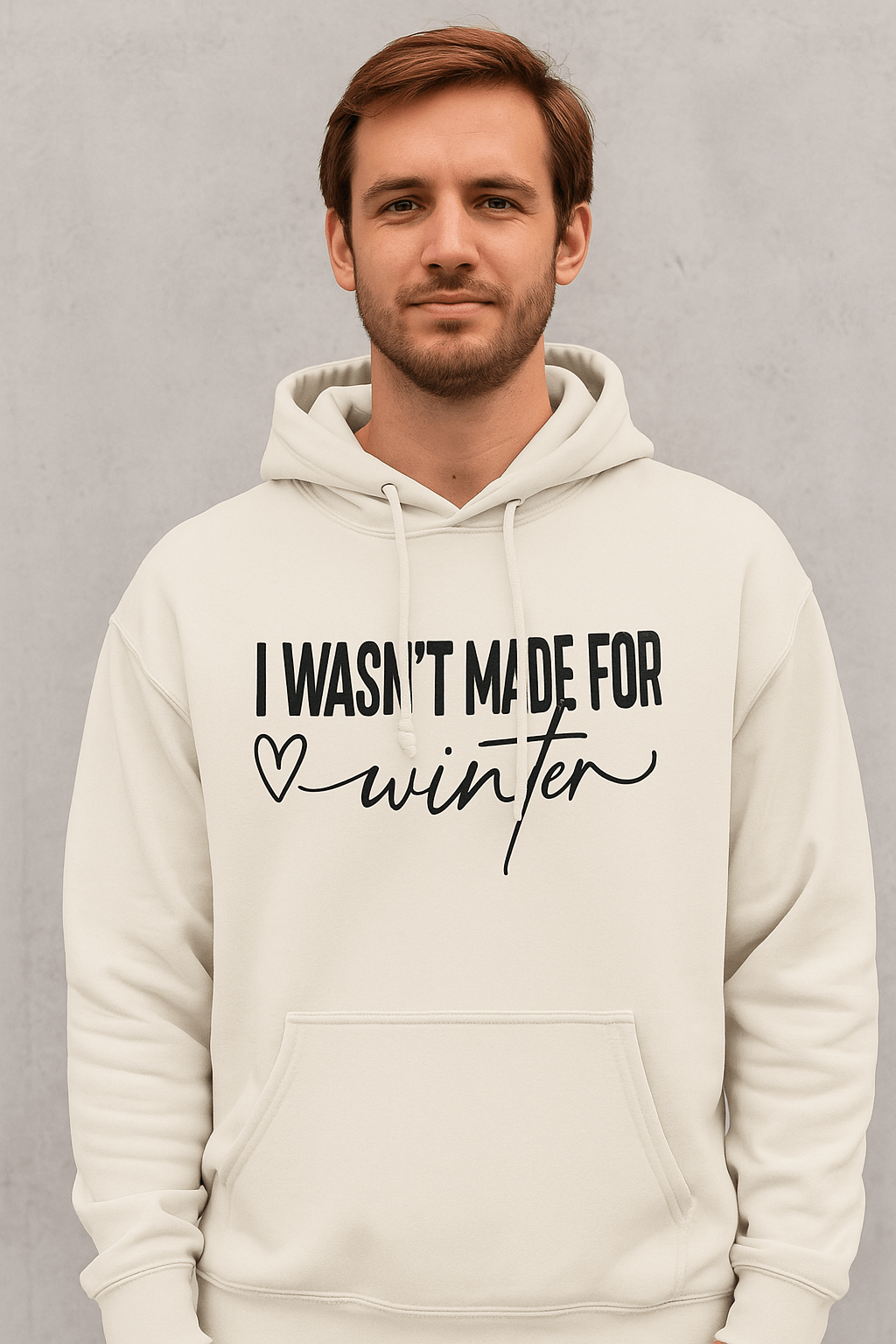 I Wasn't Made for Winter | Game Day Football Apparel | LNS Laser Engraver Designer LLC