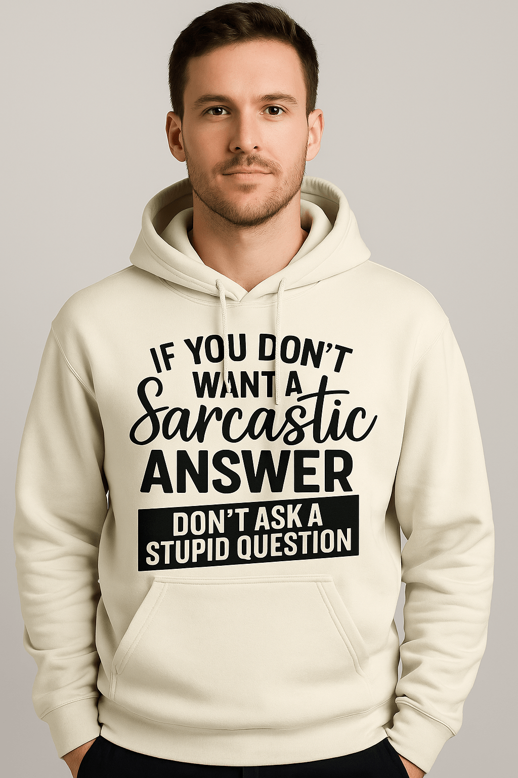 If You Don’t Want a Sarcastic Answer | Game Day Football Apparel | LNS Laser Engraver Designer LLC