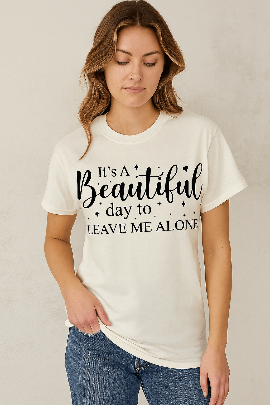 It’s a Beautiful Day to Leave Me Alone | Game Day Football Apparel | LNS Laser Engraver Designer LLC