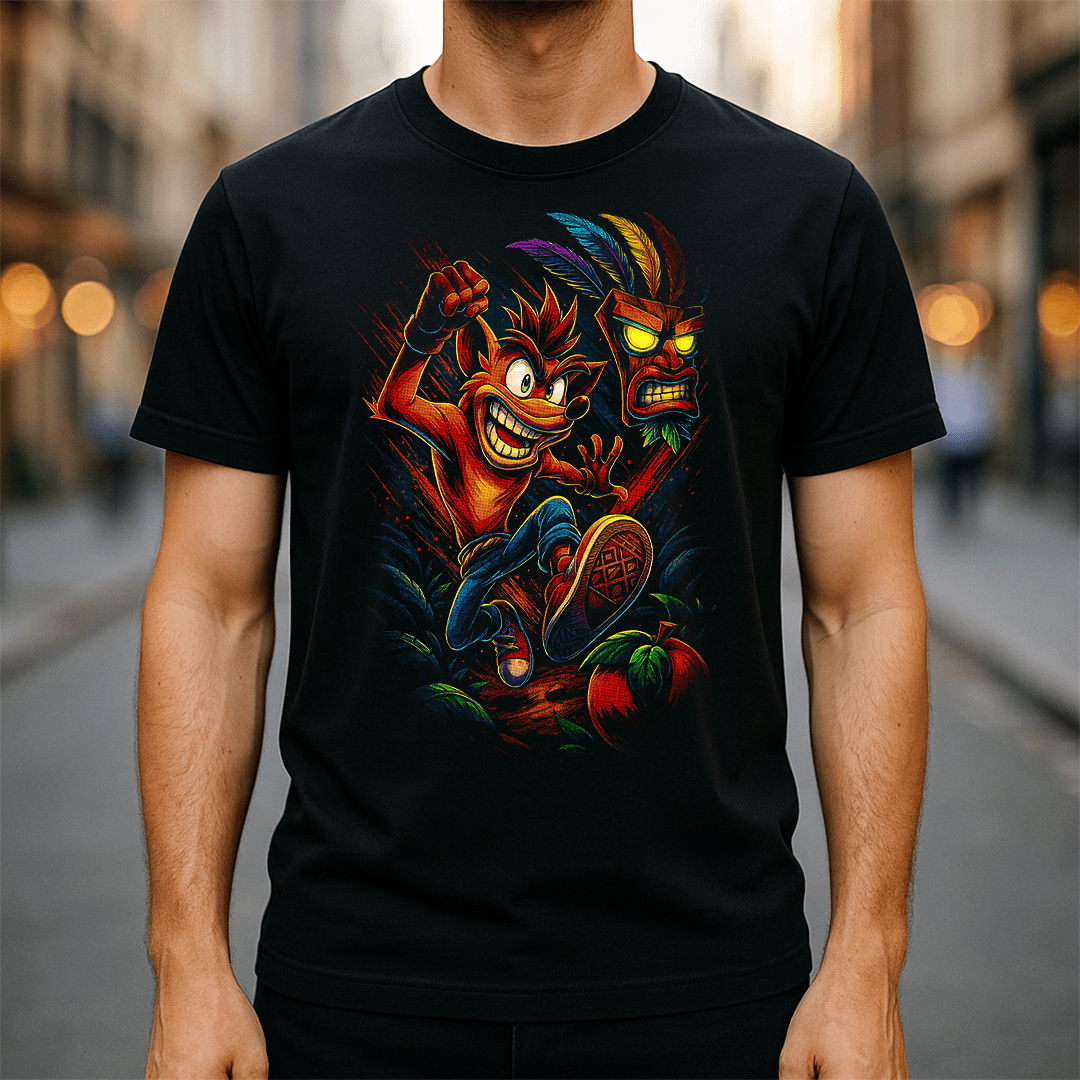 Jungle Rush Hero Tee | Game Day Football Apparel | LNS Laser Engraver Designer LLC