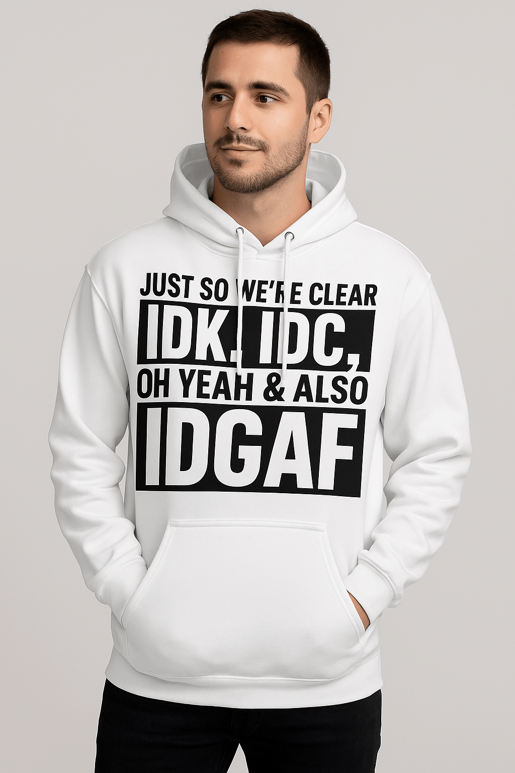 Just So We’re Clear | Game Day Football Apparel | LNS Laser Engraver Designer LLC