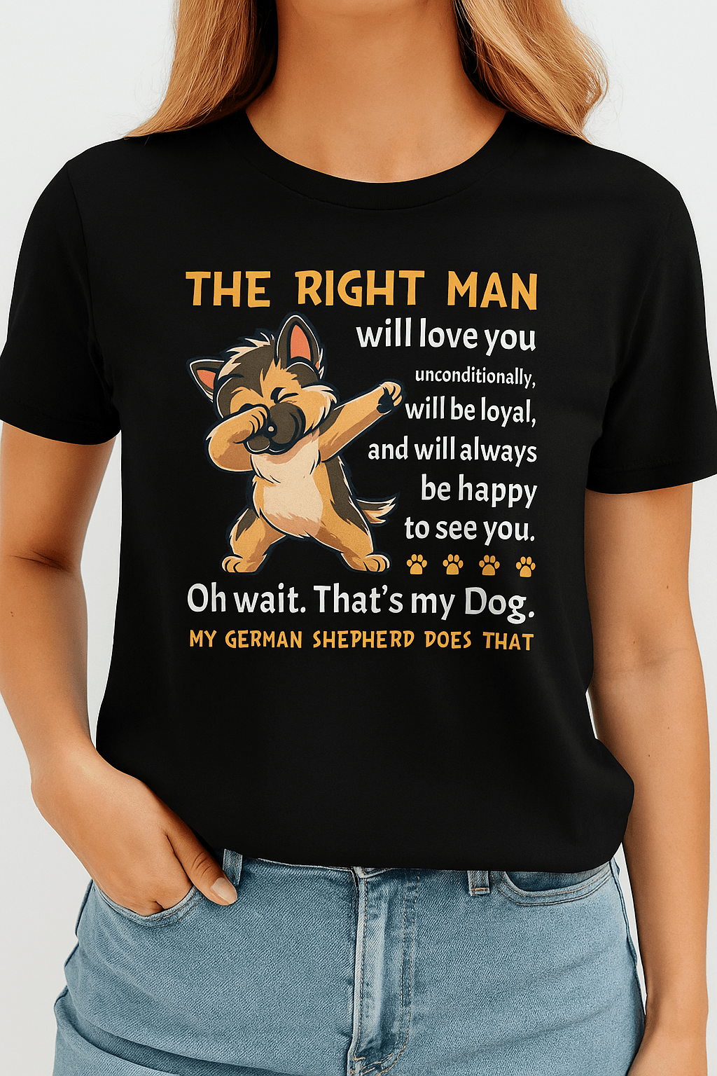 Loyal Companion German Shepherd | Game Day Football Apparel | LNS Laser Engraver Designer LLC