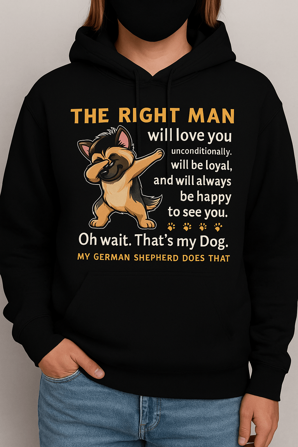 Loyal Companion German Shepherd | Game Day Football Apparel | LNS Laser Engraver Designer LLC