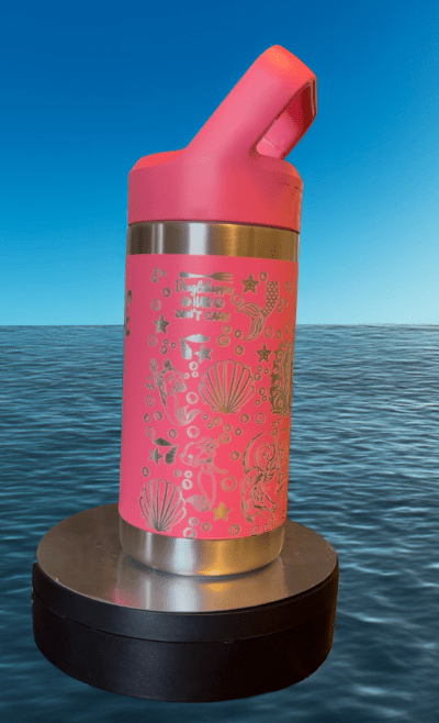 Mermaid Personalized YETI Rambler | Game Day Football Apparel | LNS Laser Engraver Designer LLC