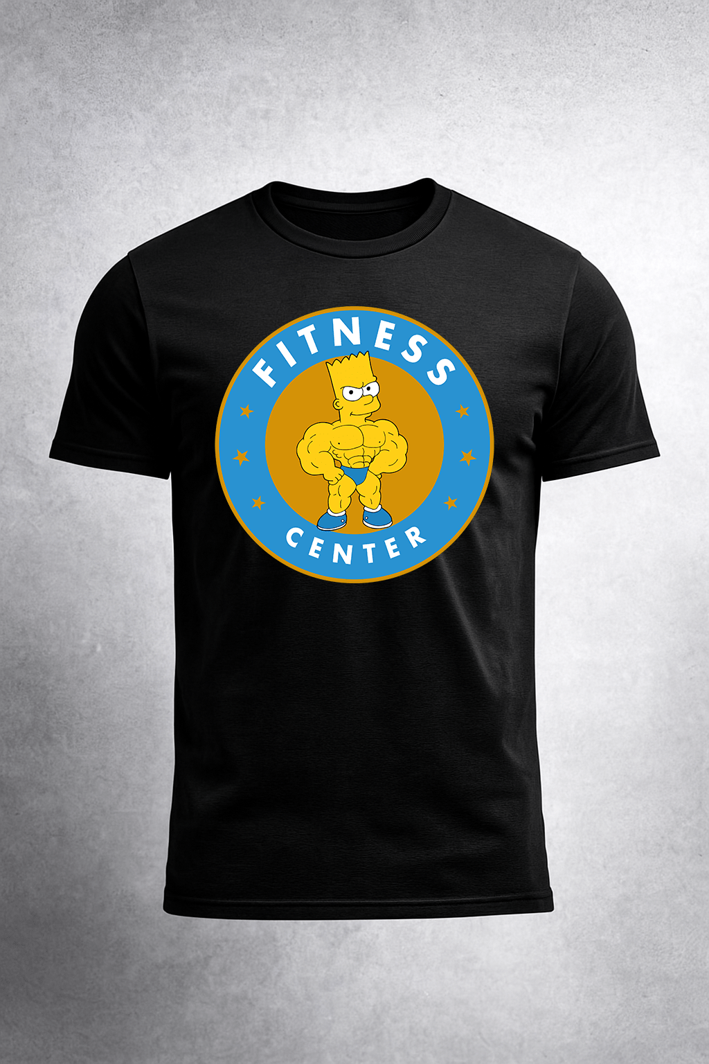 Muscle Center Tee | Game Day Football Apparel | LNS Laser Engraver Designer LLC