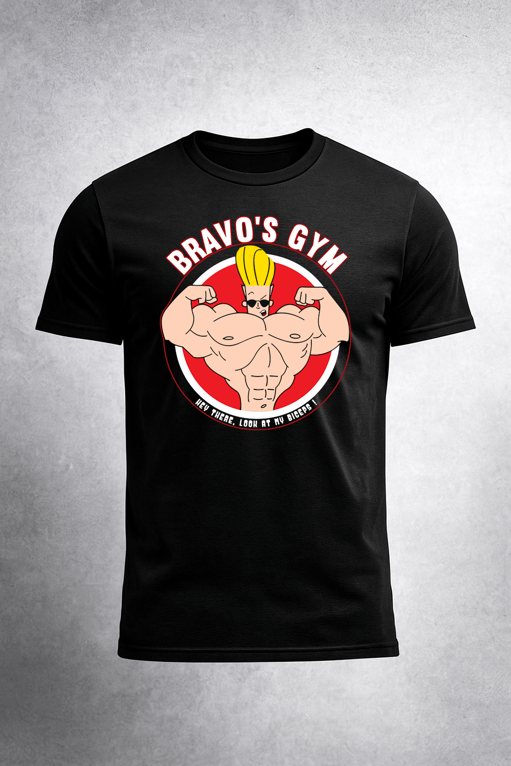 Muscle King Gym Tee | Game Day Football Apparel | LNS Laser Engraver Designer LLC