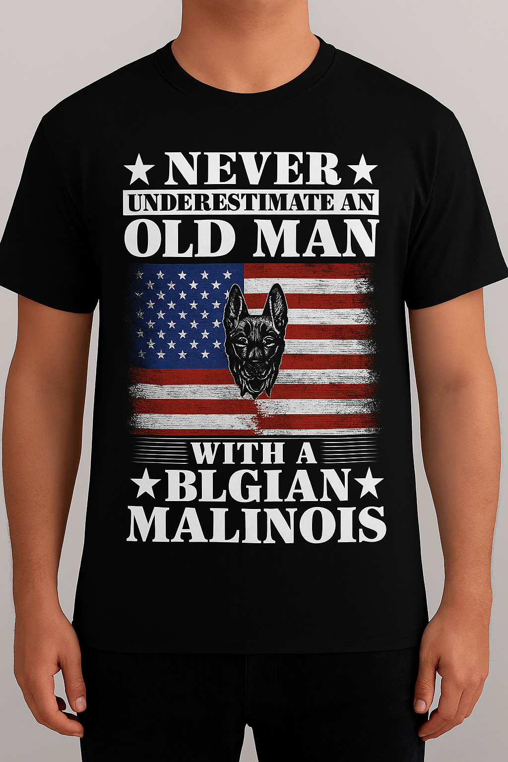 NEVER UNDERSTIMATE an OLD MAN with a BLG | Game Day Football Apparel | LNS Laser Engraver Designer LLC
