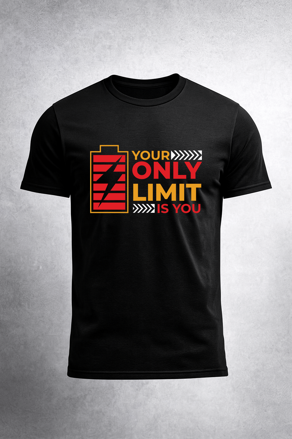 Only Limit Is You Tee | Game Day Football Apparel | LNS Laser Engraver Designer LLC