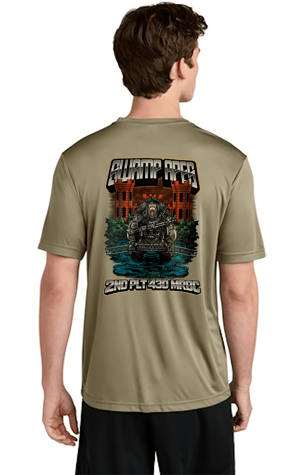 SWAMP APES - 2ND PLT 43D MRBC | Game Day Football Apparel | LNS Laser Engraver Designer LLC