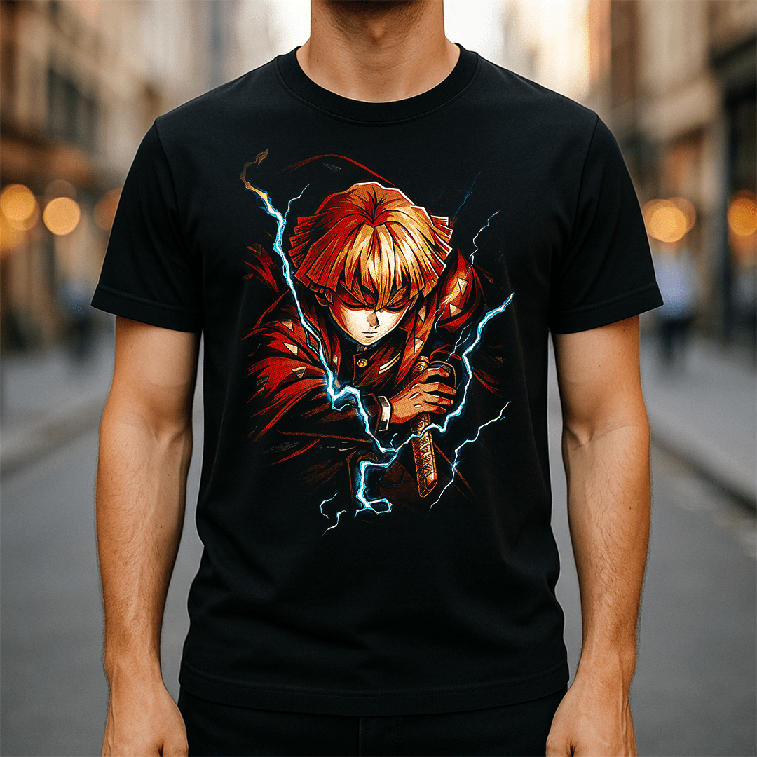 Thunder Sleep Strike Tee | Game Day Football Apparel | LNS Laser Engraver Designer LLC