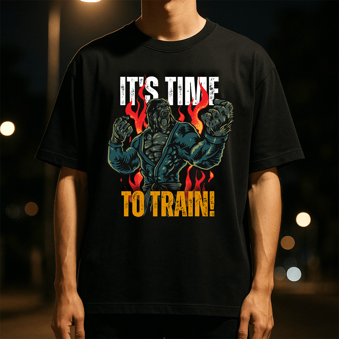 Time to Train Beast Tee | Game Day Football Apparel | LNS Laser Engraver Designer LLC